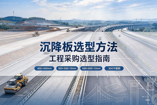桓台沉降板选择方法