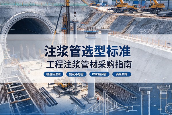 桓台注浆管选型标准